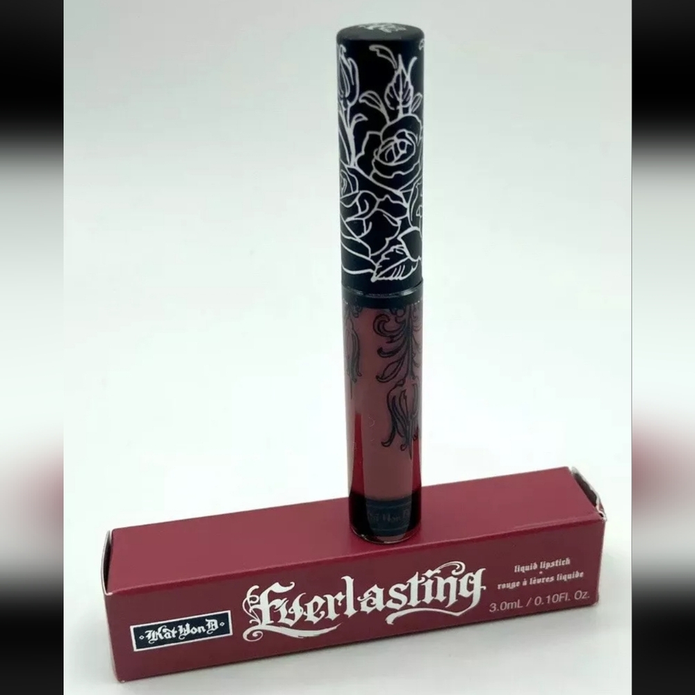Kat Von D Everlasting Liquid Lipstick RUTHLESS,Mini 3ml/.1oz New in Box
